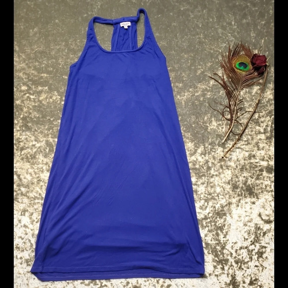 Splendid Crinkle Gauze Tank Dress - Picture 2 of 9